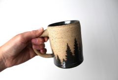 Midnight Tree Line Mug