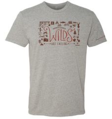 The Wilds Are Calling Adult Short Sleeve Shirt