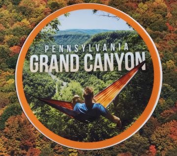 PA Grand Canyon Hammock Magnet