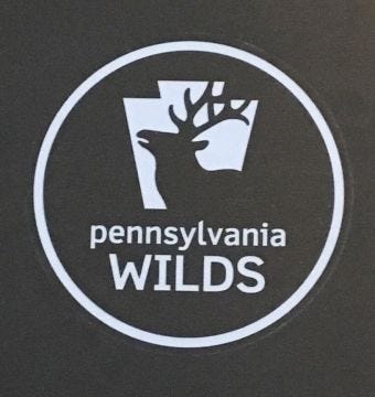 PA Wilds logo sticker