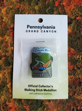 PA Grand Canyon Walking Stick Medallion