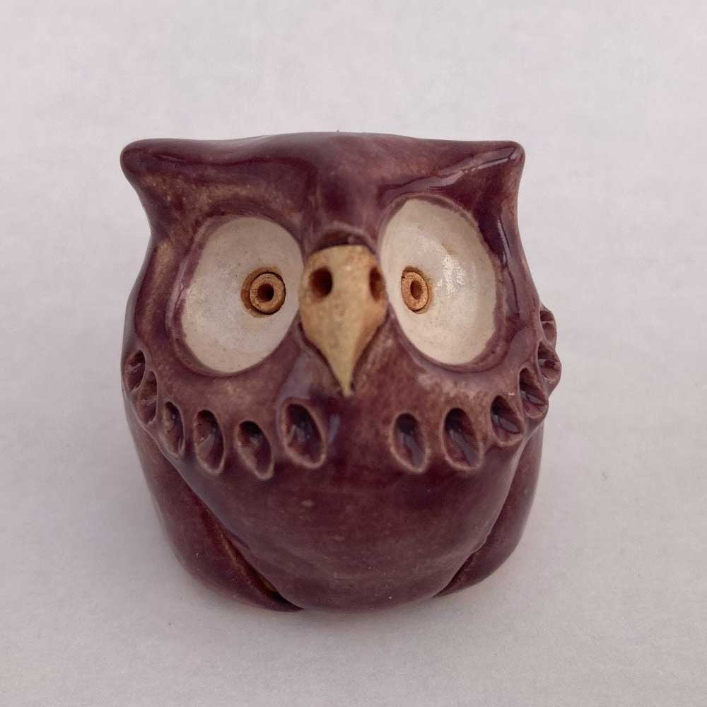 Petunia Stoneware Owl